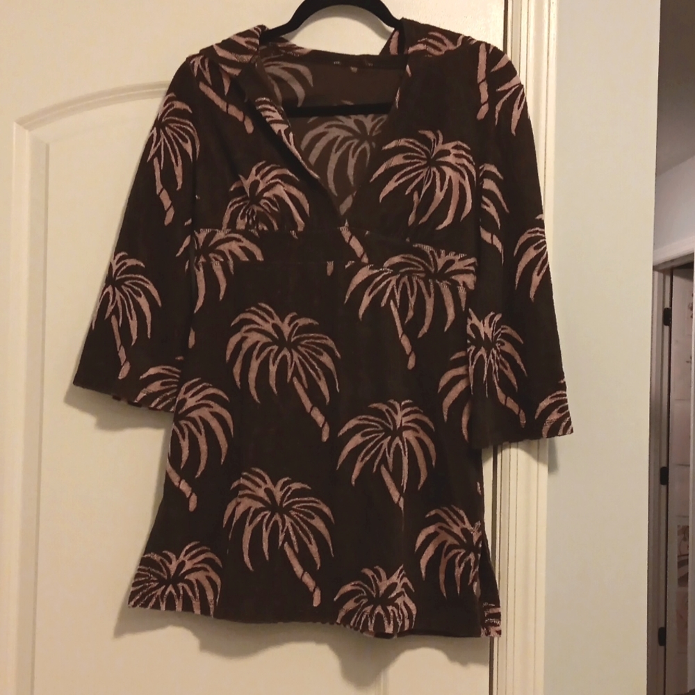 Vintage Juicy Couture Terry cloth beach cover up